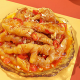 Baicaowei Spicy Chicken Feet Snacks Without Bone 75g x 4 Bags 剁椒酸辣味百草味去骨凤爪