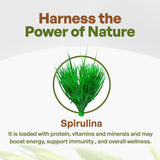 Spirulina Tablets Organic 3000mg Per Serving 1250 Tablets 4 month supply