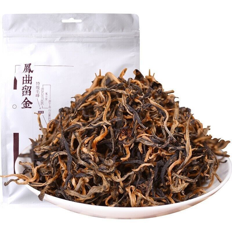 Premium Black Tea Fenghetang Dian Hong Maofeng Yunnan Dianhong Tea 500g Main image