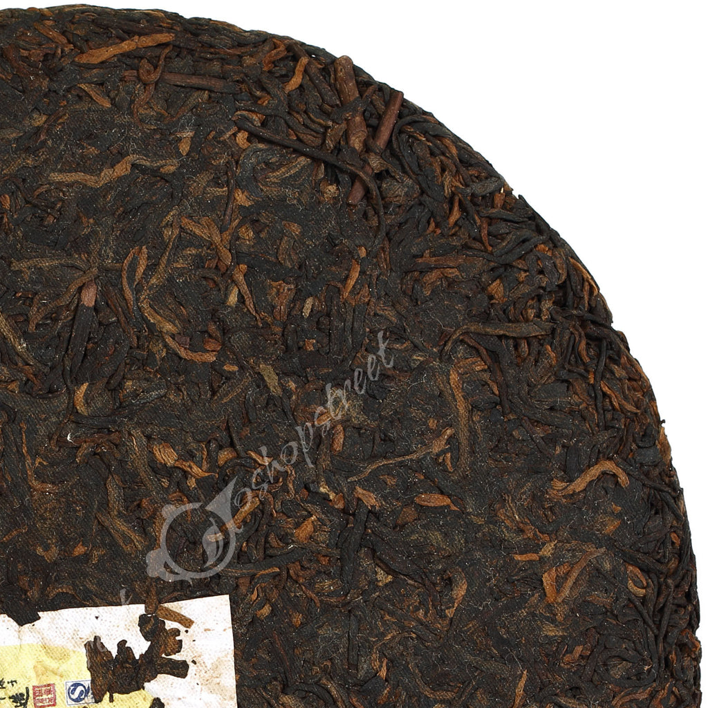 yr 357g Yunnan Laomane Banzhang Pure Flavor Cake Ripe Puer Pu'er Puerh Tea