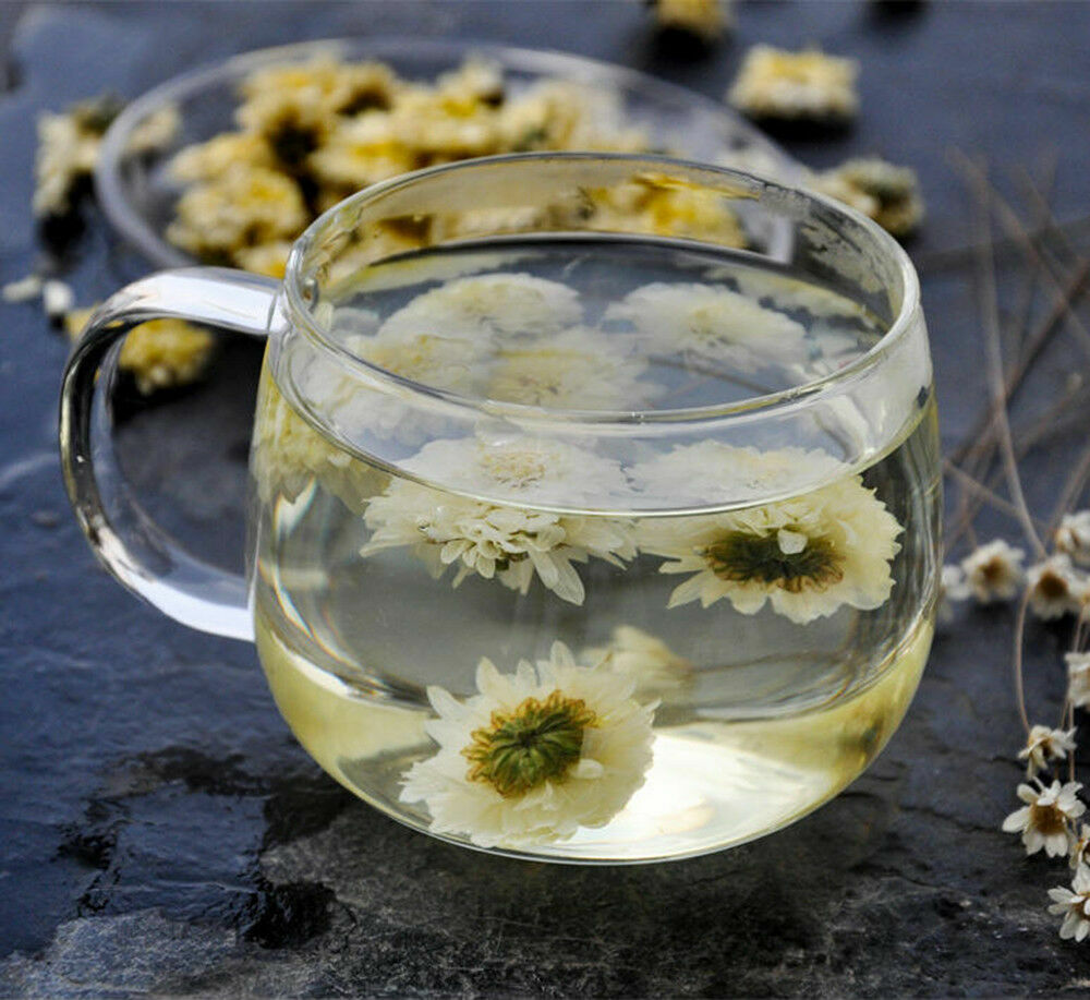 Bio Huang Shan Chrysanthemenblüten Tee getrocknet 250g - Weißer Blütentee