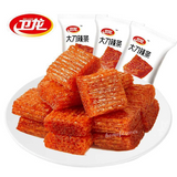 200g Weilong Chunk Hot Strips Slice Latiao Chinese Weilong Snack 卫龙大刀辣条