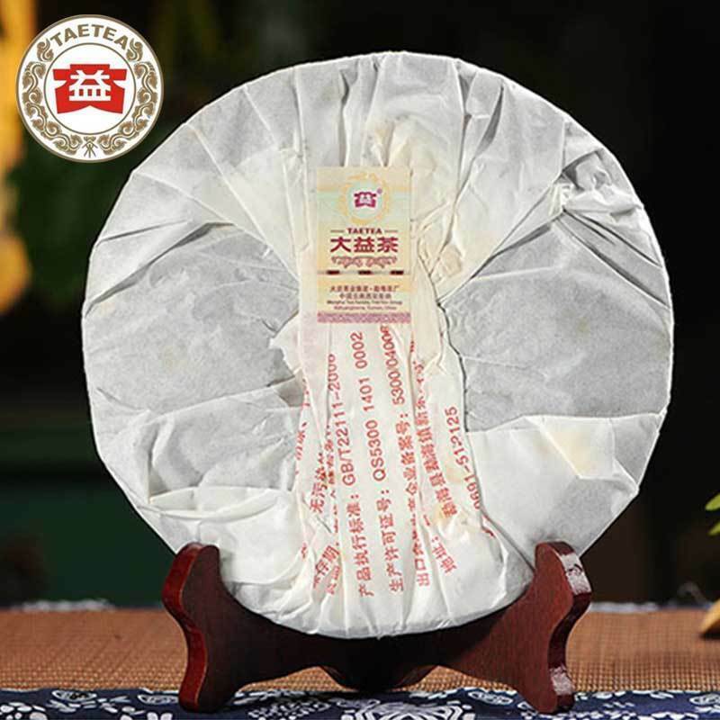 Shu Puer yr TAETEA 7572 Batch 201 Ripe Puer Tea 357g Dayi Puerh Tea Cake