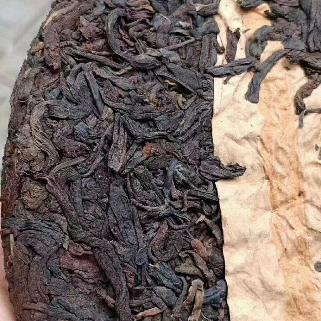 357g Yunnan Old Pu-erh Raw Tea Cake 1960s Aged Raw Puerh Cake Tea Top Pu'er Tea