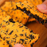 250g Crab Flavored Egg Yolk Rice Crust Glutinous Rice Black Gold GuoBa Snacks