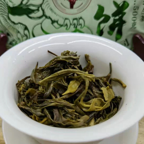 Gâteau de thé pu-erh cru Kylin Pu'er  thé cru de qualité supérieure 500g