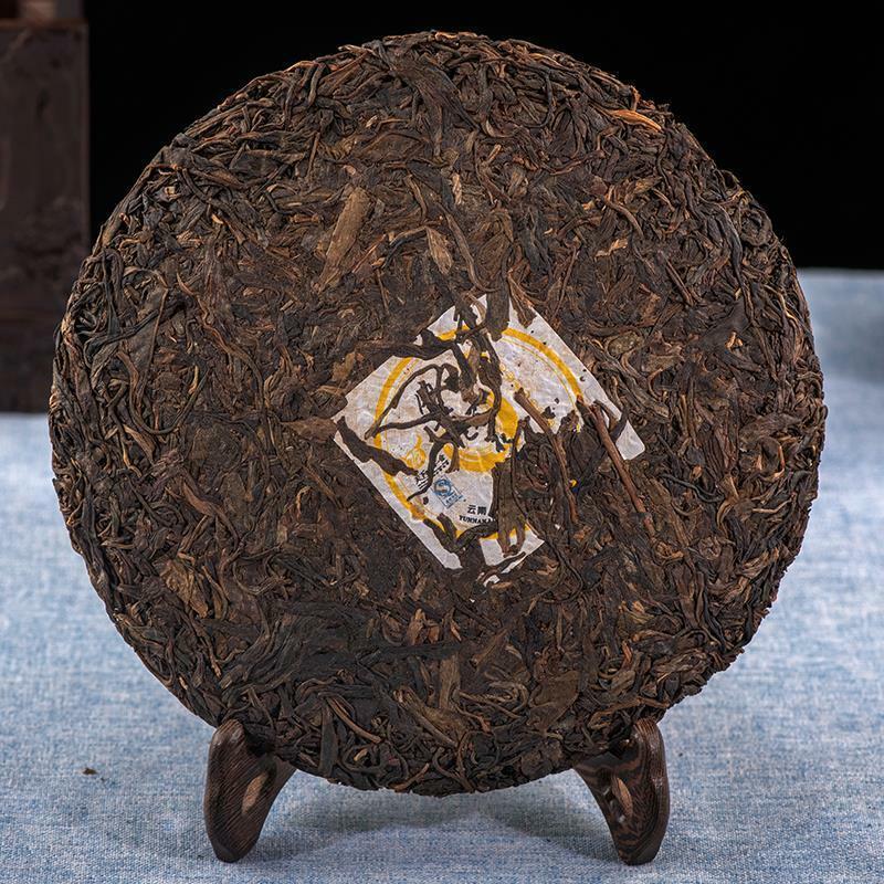 Pu-erh Aged Raw Puer Tea 357g Yunnan Lincang Ancient Tree Puerh Gu Hua Cha