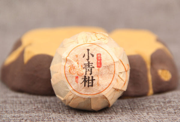 CIFbuy XinHui "Chen Pi" Tangerine Peel Orange Shu Pu-erh Ripe Puer Tea 100g