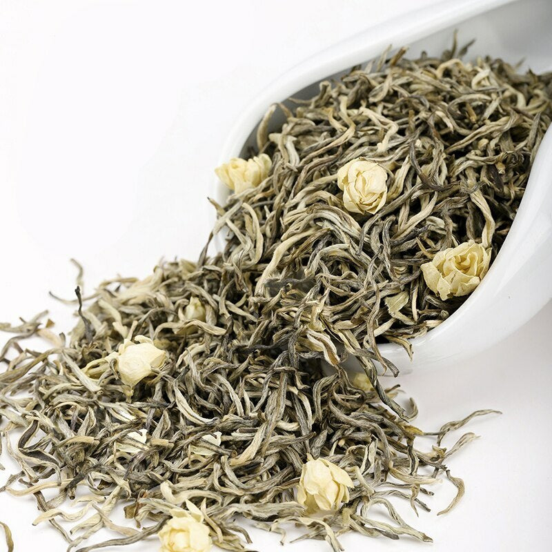 2024 Romantic Falling Snow Jasmine Tea Natural Premium Jasmine Green Tea 100g