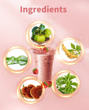 Slim Milk Tea - Strawberry Flavor Fat Burner, Effective Supplement