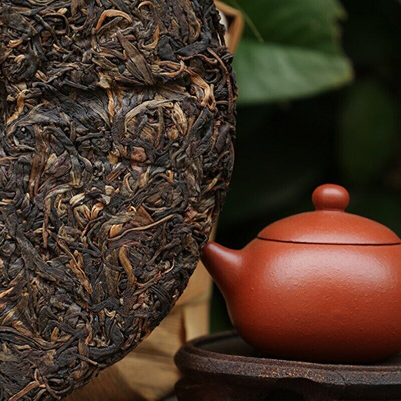 Year Mengku Rongshi Shen Puer Speciality Ching Bing 400g Raw Puer Tea Cake