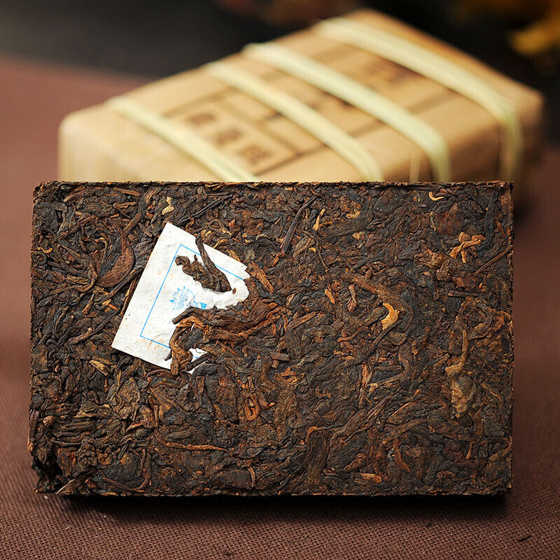 DR. PU'ER TEA Lao Man E Pu-erh Tea Brick 500g Old Tree Ripe Puer Pu'er Shu Tea Secondary image