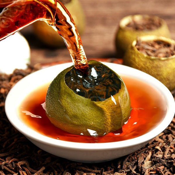 Premium Xinhui Green Orange Peel Chenpi Citrus Puer Puerh Ripe Tea 250g/8.8oz