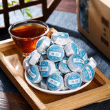 Yunnan Ripe Pu'er Lotus Leaf Flavored Mini Tuocha Fitness Puer PuErh Tea 500g