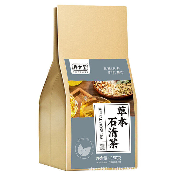 150g Herbal Stone Clear Tea 存古堂草本石清茶150g(5g*30) 鸡内金石清茶 组合茶 代用茶 养生茶 HOT