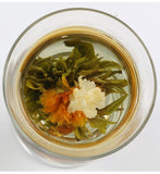 18pcs Handmade Blooming Flower Tea Blooming Tea Flowers Balls Green Tea Gift Box
