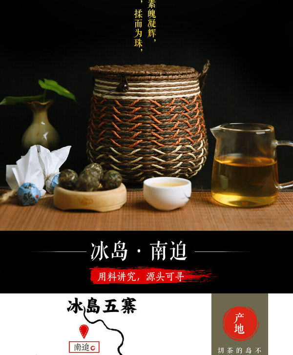 DR. PU'ER TEA Ice Soul Dragon Ball Xiao Tuo Tea Pu-erh Tea Puer Tuocha 500g Raw