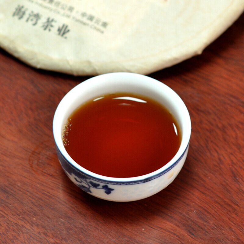 Yi Dai Zong Shi * Haiwan Old Comrade Premium Ripe Pu'er Shu Puer Tea 357g