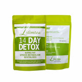 100% Pure Natural Detox Tea 14 Days Organic Slimming Tea Fat Burn Weight Loss