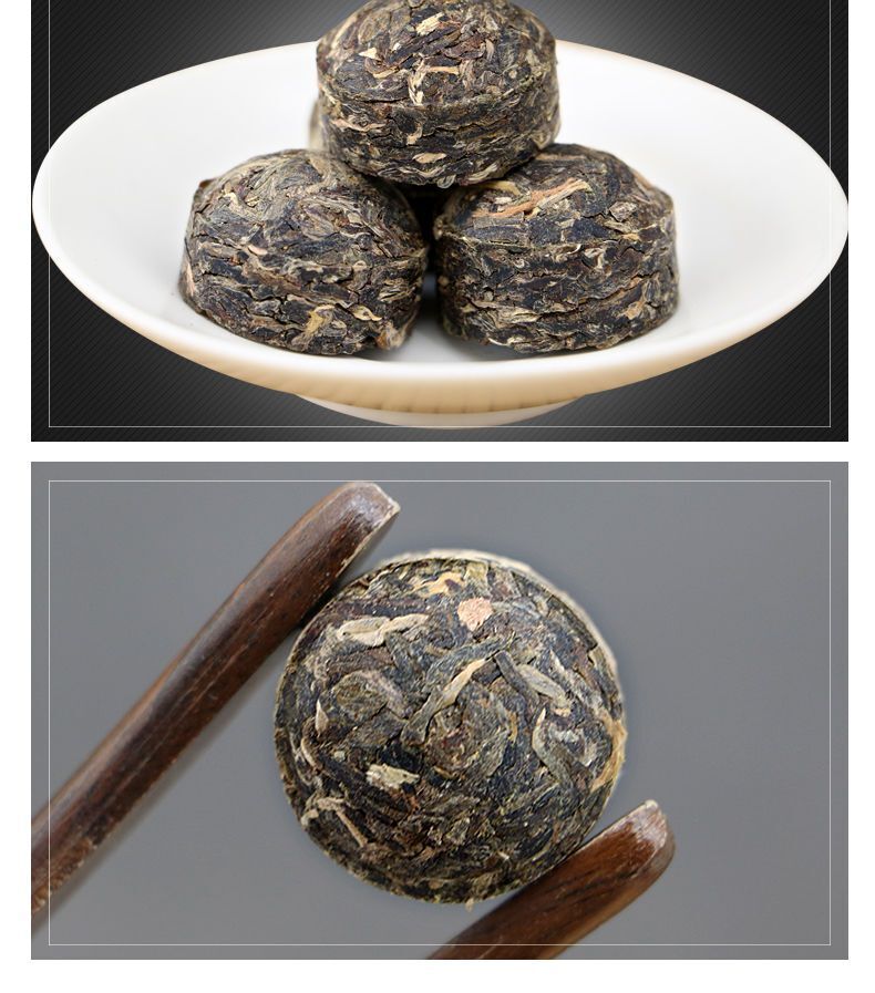 HAIWAN Old Comrade Qiao Mu Tuo Pu-erh Tea Tuo Raw Puer Mini Lao Tong Zhi