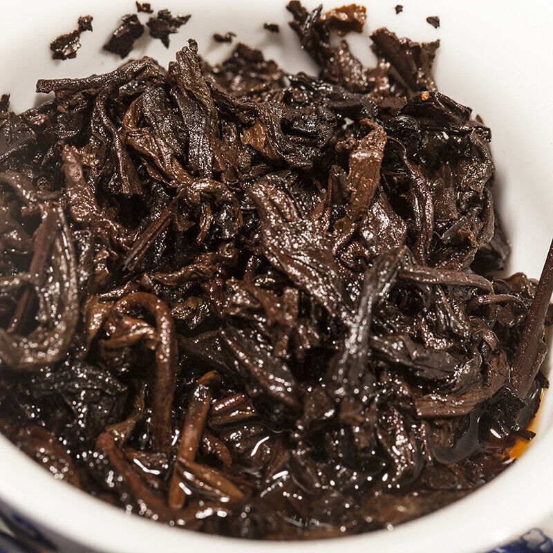 Wu Liang * Yunnan Puer Tea Mini Cake Ripe Pu Er 200g Health Care for Weight Loss