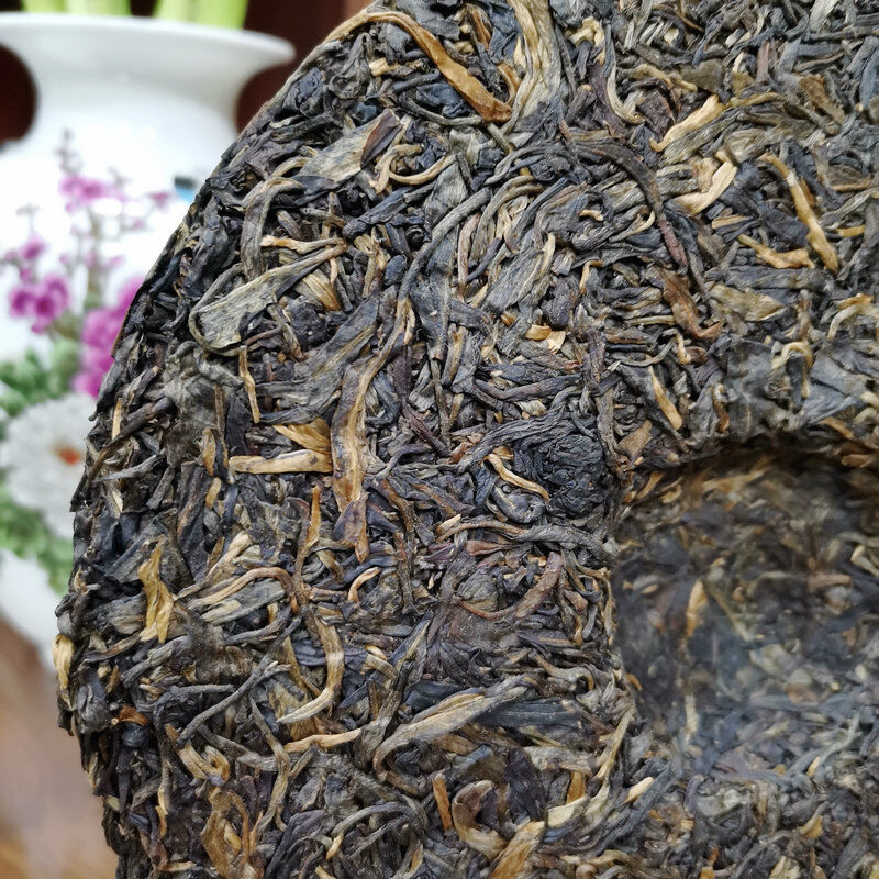 Mengku Rongshi Puer Tea"Qiao Mu Wang" (King Arbor) Aged Shen Puerh Tea 500g
