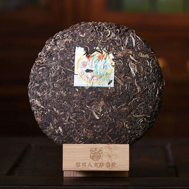 Li Ming Octagonal Pavilion Peacock Township Puerh Tea Cake 357g Raw Puer
