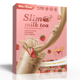 Slim Milk Tea - Strawberry Flavor Fat Burner, Effective Supplement