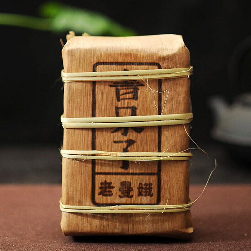 PU'ER Tea Lao Man E Pu-erh Tea Brick 500g Ripe Puer Ancient Tree Pu'er Tea Secondary image