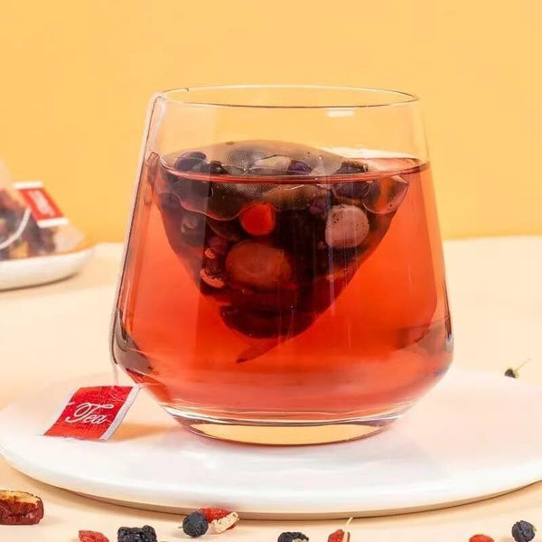 Ginseng Mulberry Medlar Tea, liver tea,kidney health Kidney Tea Chinese Herbal
