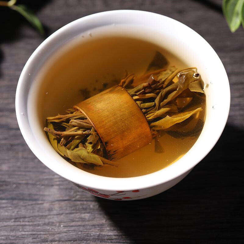 Year Supreme Bamboo Bingdao Ancient Puer Pu'er Puerh Tea Yunnan Raw 500g