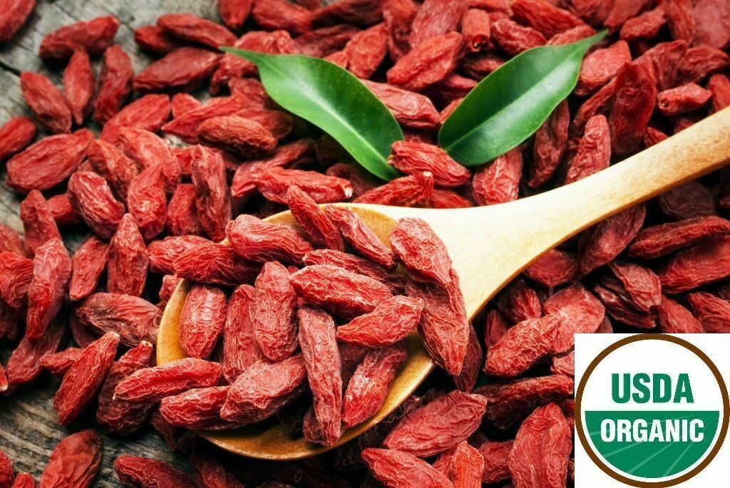 BAIES DE GOJI BIOLOGIQUES CERTIFIÉES USDA AAA++, 1 LB DE GOLFBERRY QINGHAI Main image