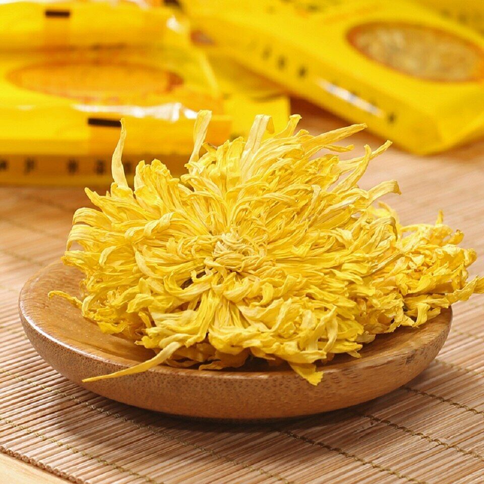 Golden Chrysanthemum Tea  100 Blooms Flower Blossom Cooling Healing Floral Tea