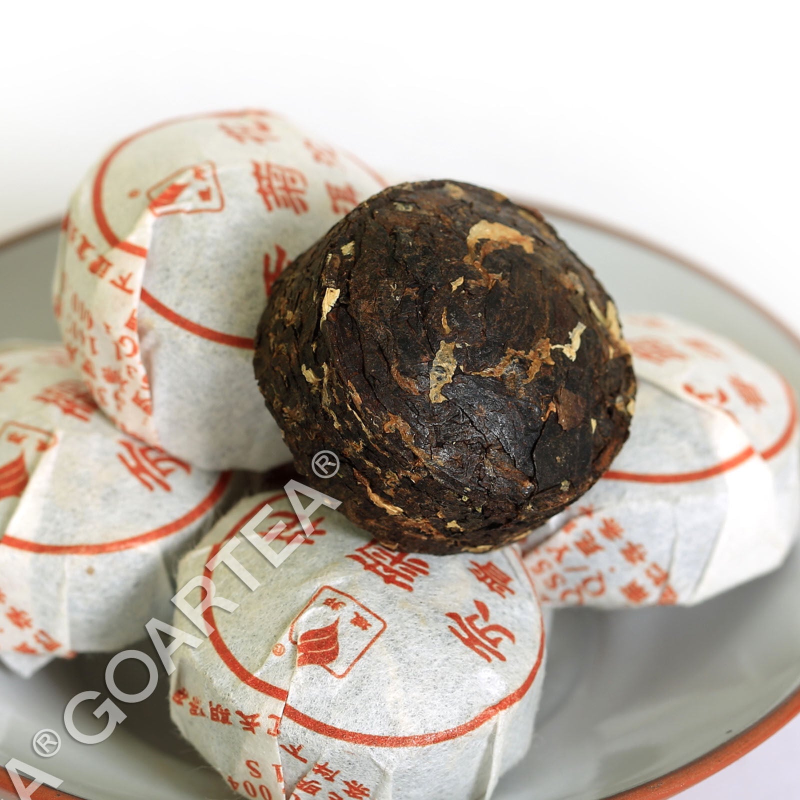 HELLOYOUNG Tribute Chrysanthemum Flower Puer Pu'er Pu erh Tea Mini Ripe Cake Secondary image
