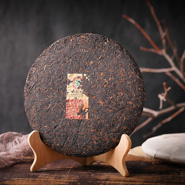 Junyin Gan Chun *  ZhongCha ChinaTea Puer Cooked Tea Pu'er Ripe Tea 357g