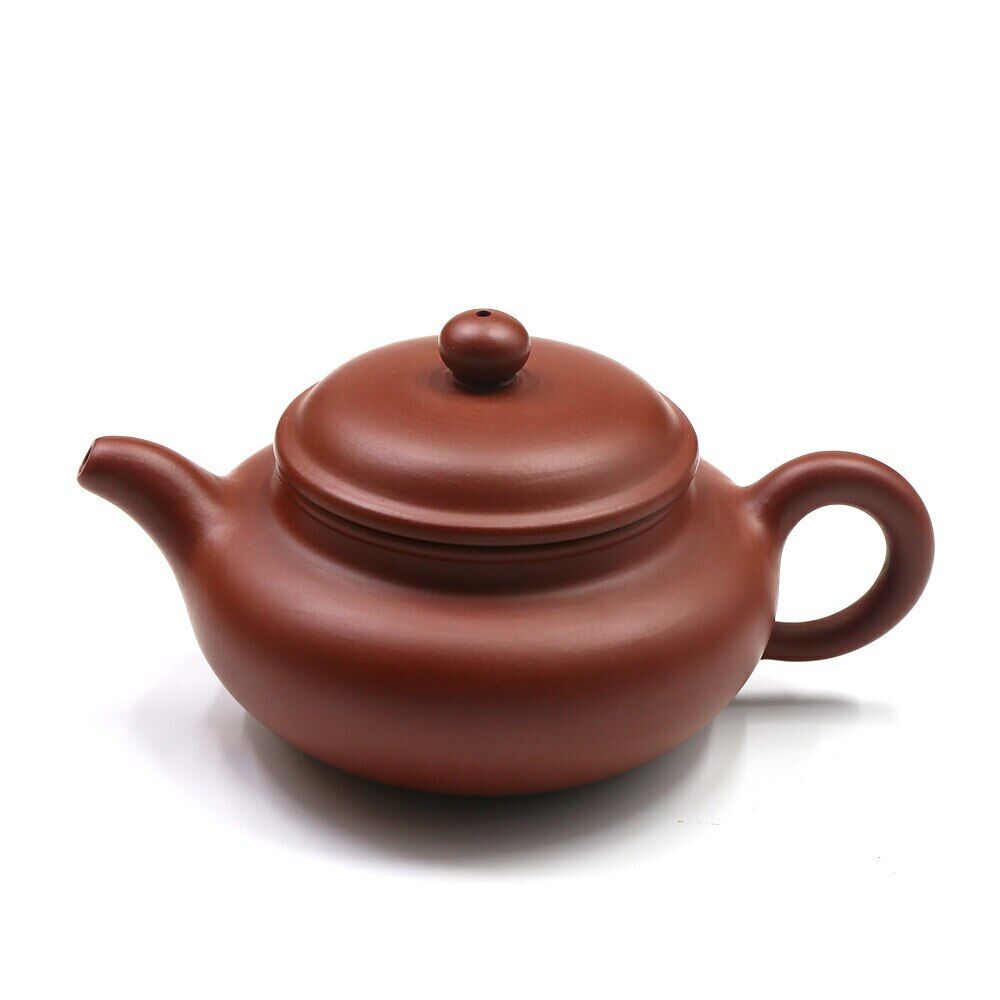 Huang Long Shan Rude Ore Dahongpao Pot Filter Xishi Teapot 300ml Purple Clay