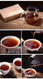 Haiwan Old Tree Tea Puer Tea "Lao Shu Qiao Mu" Pu-erh Ripe Pu Er Brick 250g