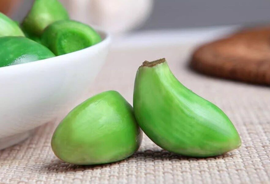 Zuckerknoblauch Grüner Knoblauch腊八蒜糖蒜绿蒜 Laba-Knoblauch