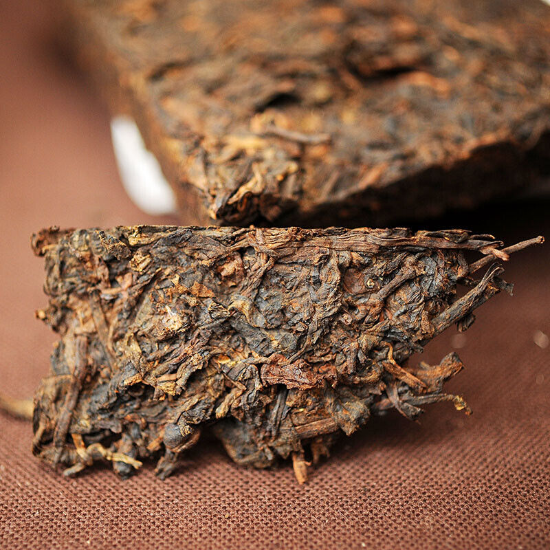 DR. PU'ER TEA Lao Man E Pu-erh Tea Brick 500g Old Tree Ripe Puer Pu'er Shu Tea