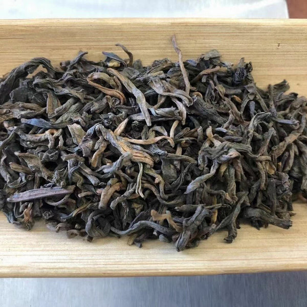 Jinzhi Yuye * TAETEA Menghai Dayi Tea Loose Aged Puer Pu'er Cooked Tea 200g
