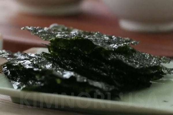 Organic Seasoned Roasted Seaweed Snacks - 2g*24 Pack Kim Nori Sea-Salt