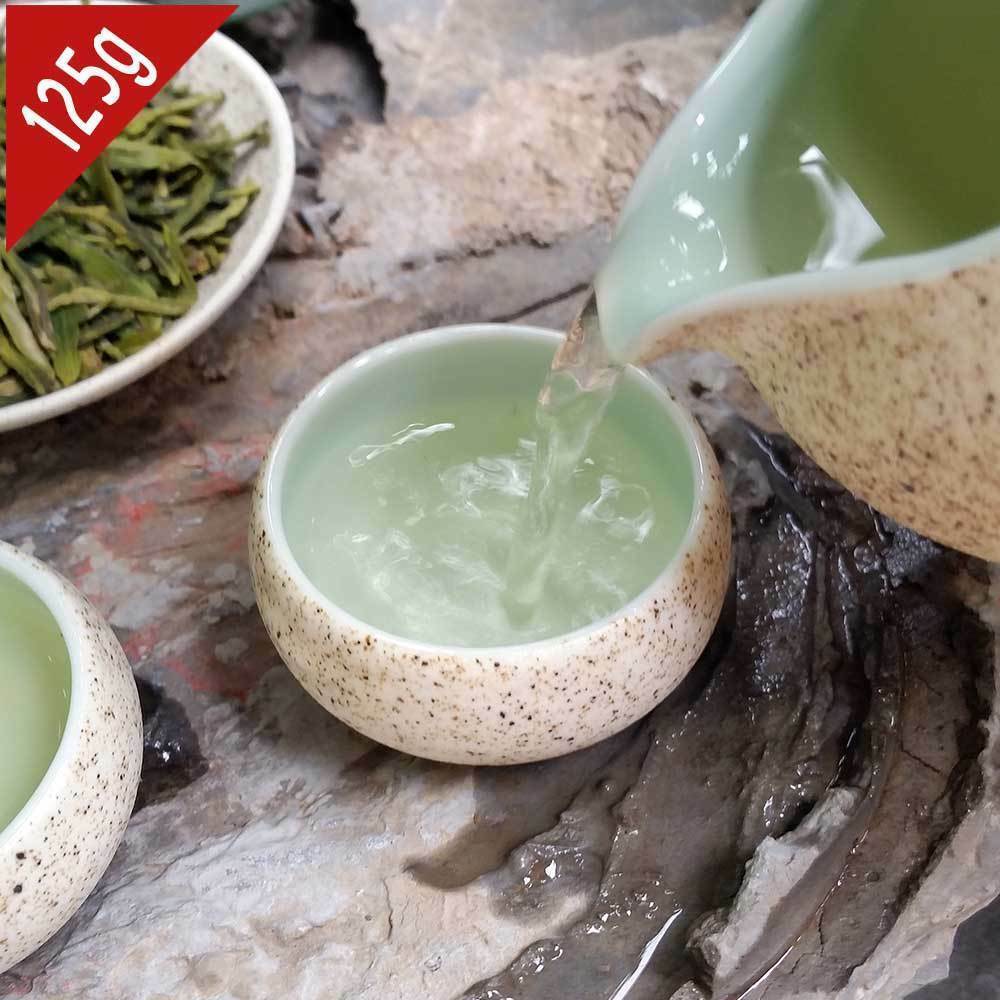 Longjing Tea Chinese Spring Fresh Dragon Well Long Jing 125g Gift Pack Secondary image