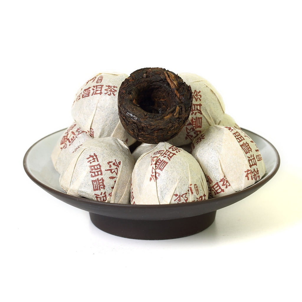 Supreme Yunnan Langhe Bulang Mount puer Pu Erh Puerh Tea Mini Ripe Tuo Cake