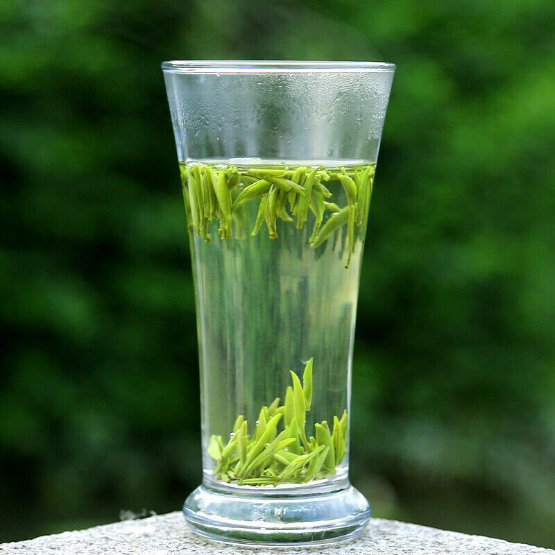 Ming Qian Silver Jar Que She Queshe Sparrow's Tongue Chinese Green Tea 100g
