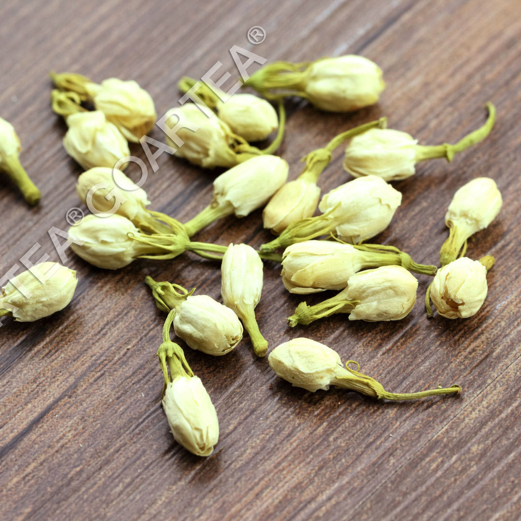 HELLOYOUNG Jasmine Flower Floral Dried Buds Herbal Tea Natural Fragrance Bottled