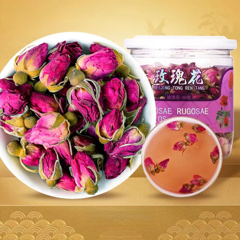 60g Rose Tea Chinese Herbal Flower Tea Low Temperature Drying Herbal Floral Tea Main image