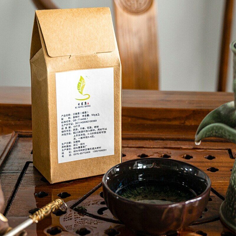 /Gunpower Green Tea Looss Leave with Chesnut Scent Zhu Cha Tea 100g