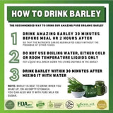 2 Boxes PURE ORGANIC BARLEY POWDERED DRINK MIX