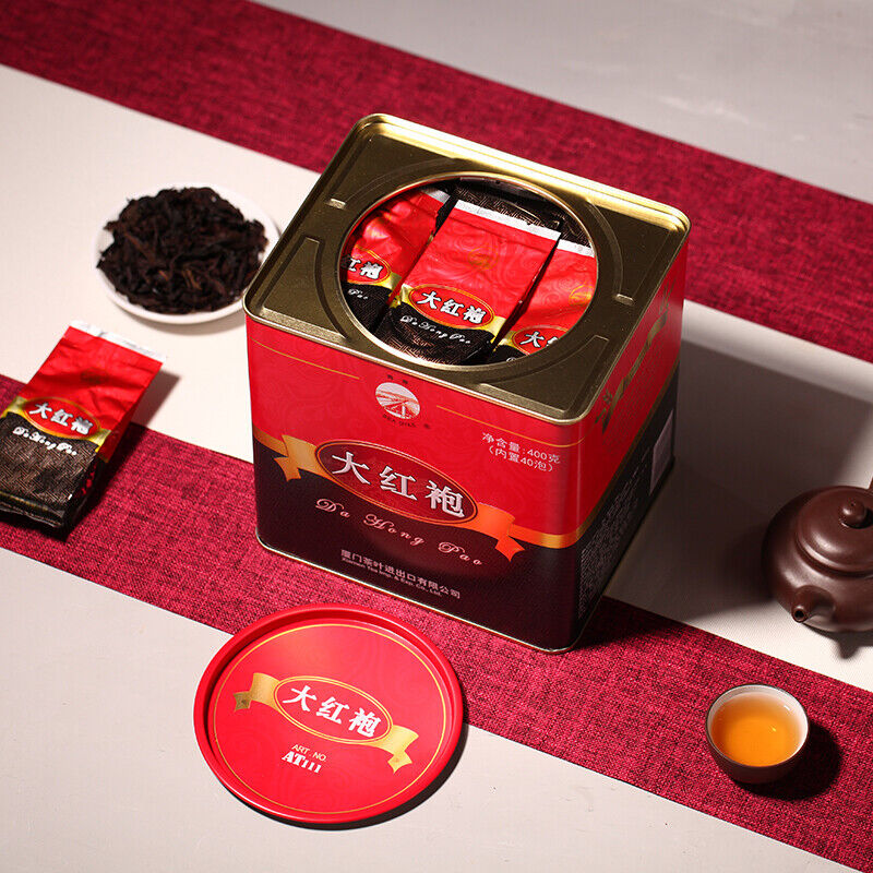 Sea Dyke Brand AT111 Fujian Wuyi Da Hong Pao Big Red Robe Oolong Tea 400g Secondary image