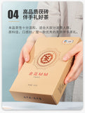CHINATEA Jinhua MM Hunan Anhua Golden Flowers Handmade Fucha Dark Tea Brick 360g